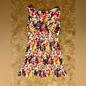 Lands End Floral Dress Woman’s size Small